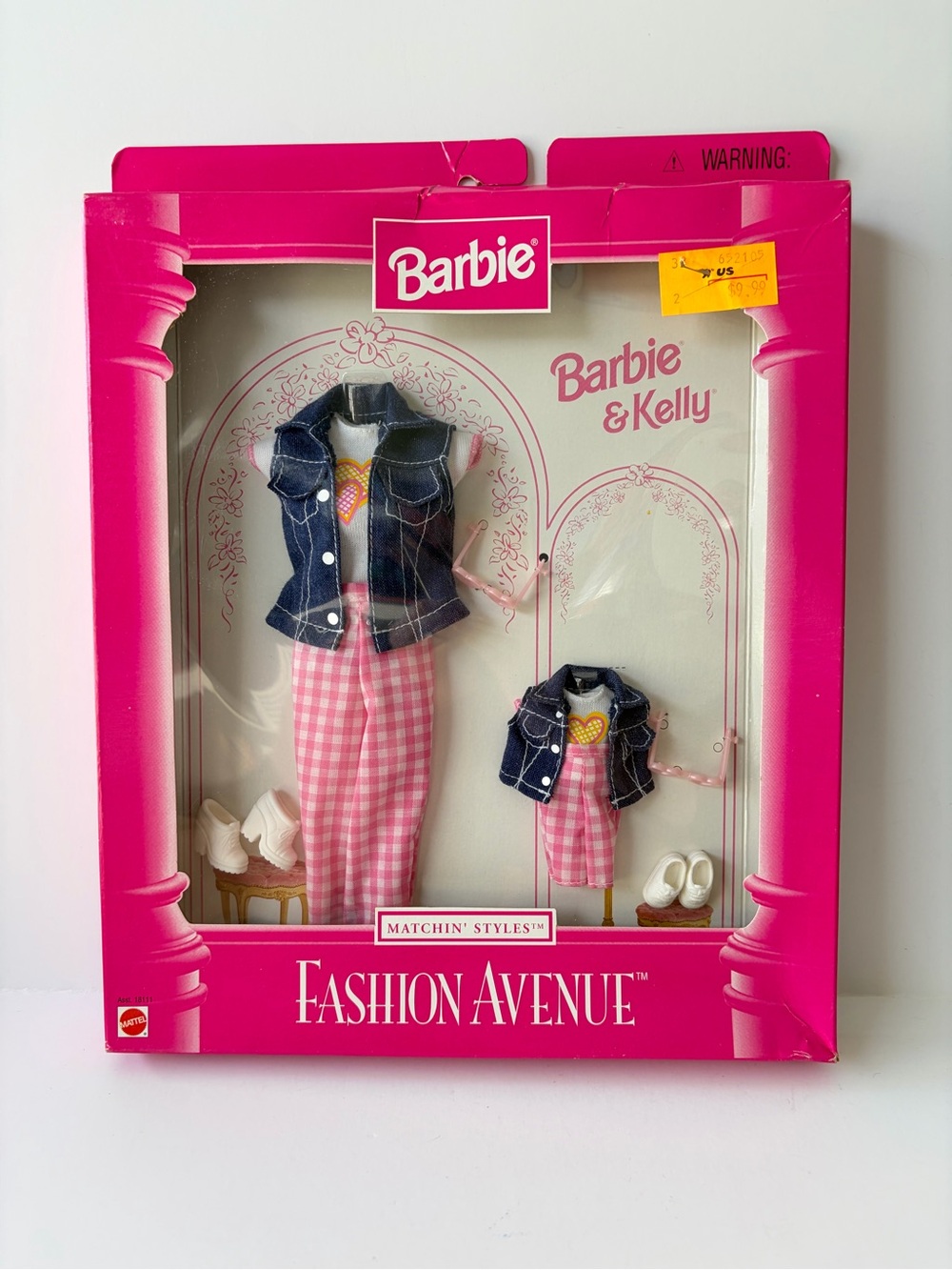 NIB Barbie & Kelly Fashion Avenue Matchin' Styles